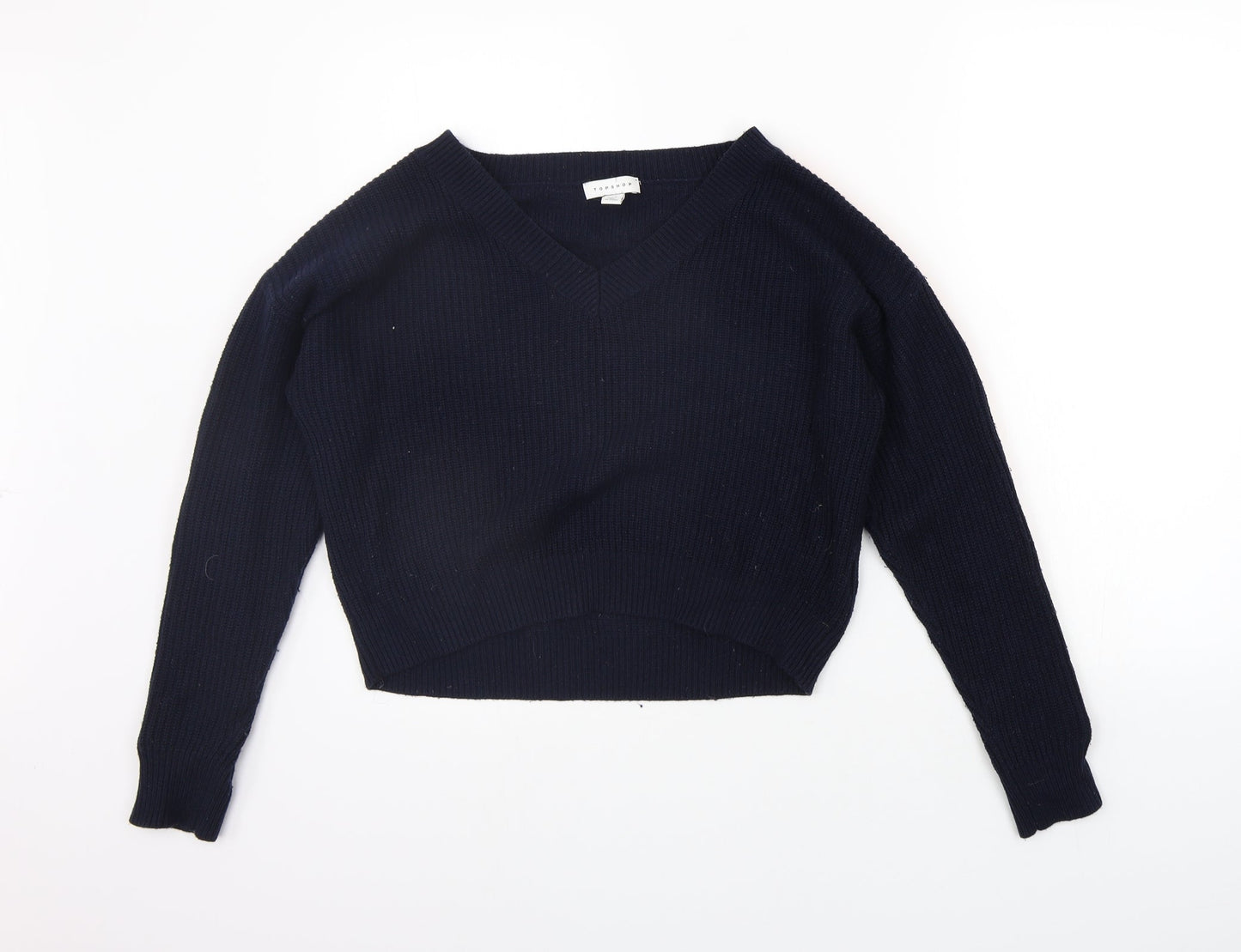 Topshop Womens Blue   Pullover Jumper Size 8