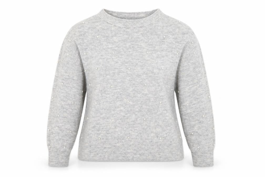 H&M Womens Grey   Pullover Jumper Size S