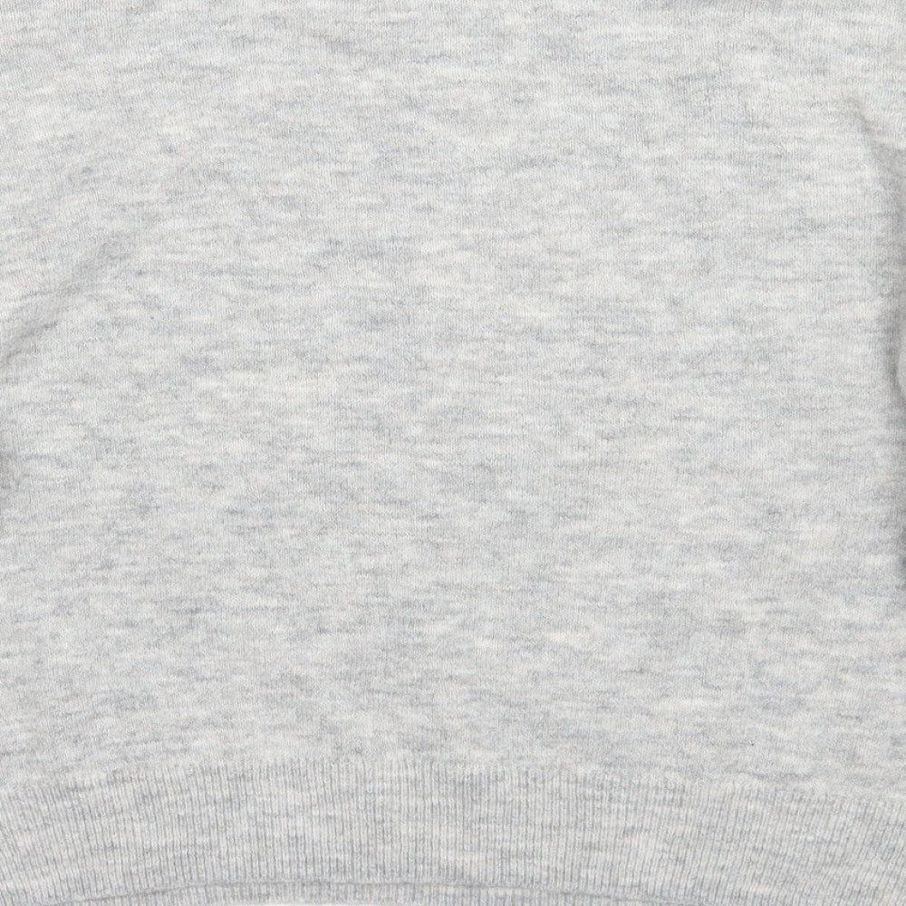 H&M Womens Grey   Pullover Jumper Size S