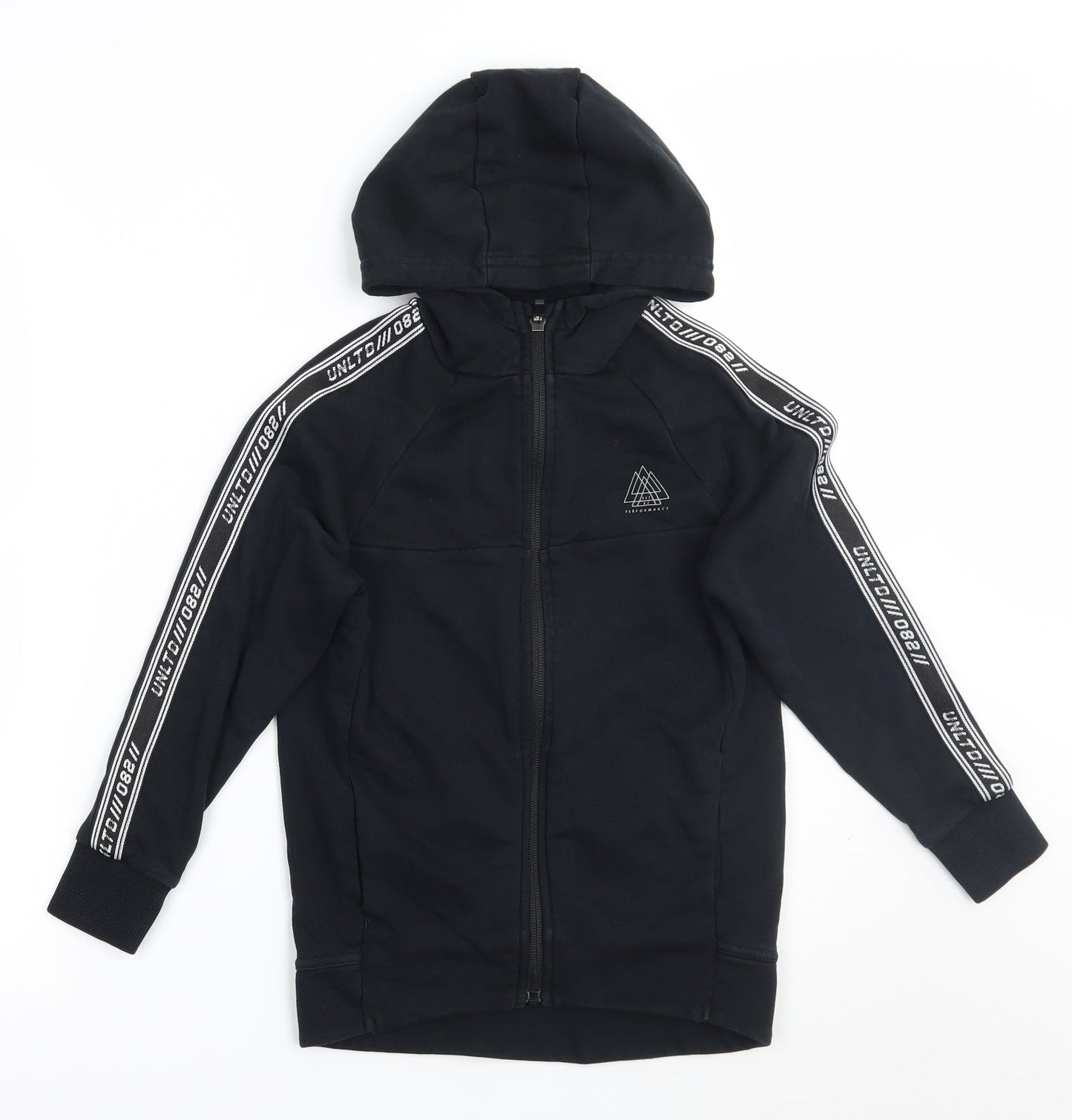 NEXT Girls Black   Jacket Coat Size 7 Years