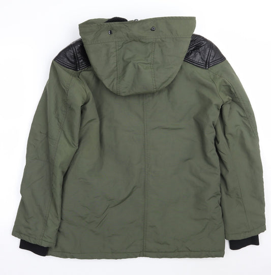 FOREVER 21 Womens Green   Jacket Coat Size L