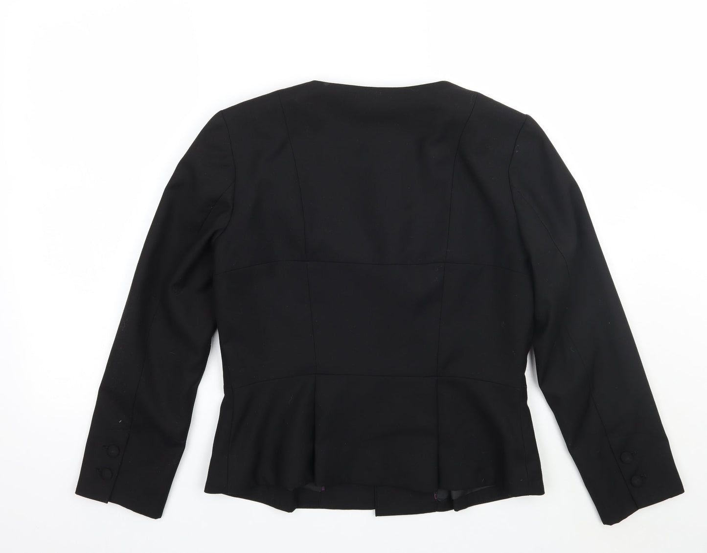 H&M Womens Black   Jacket Coat Size 8
