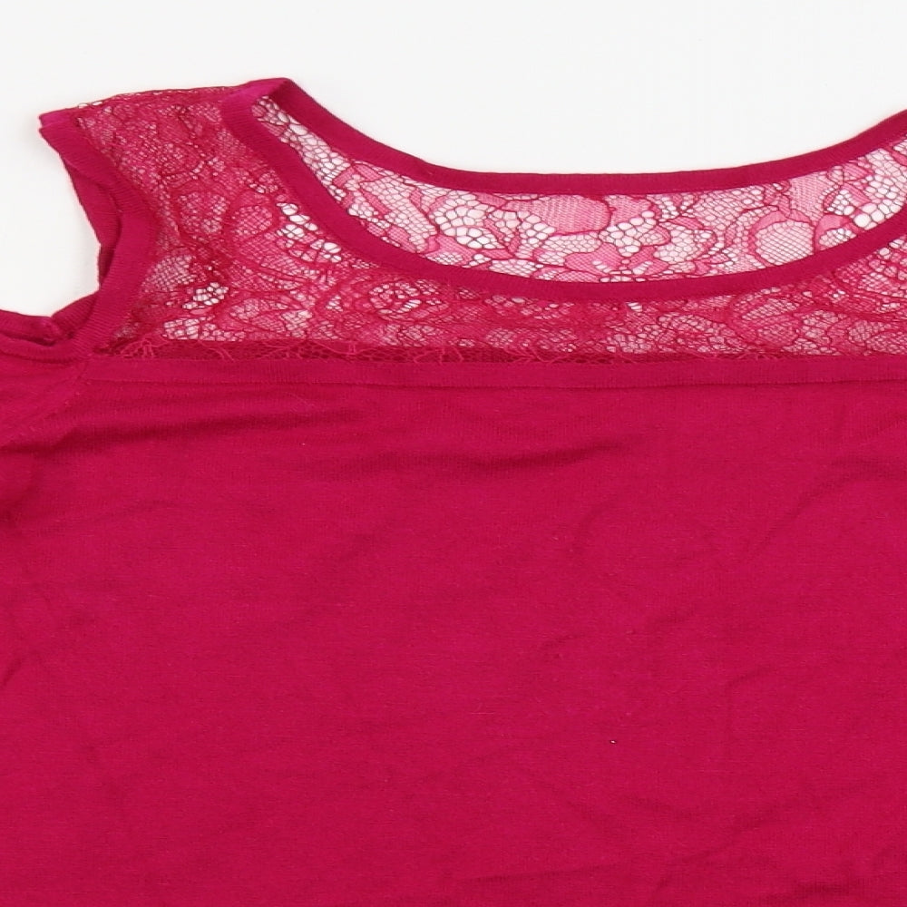 Soon Womens Pink   Pullover Jumper Size 18