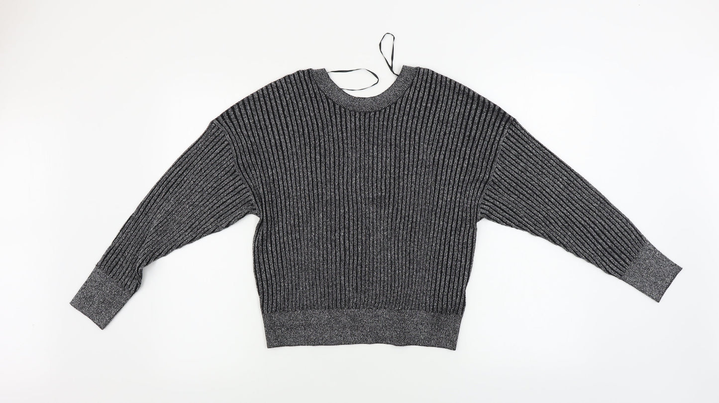 Topshop  Womens Grey   Pullover Jumper Size 6