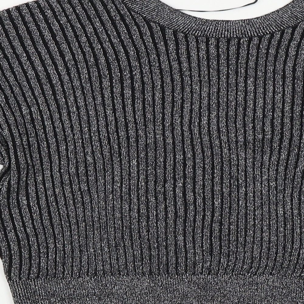 Topshop  Womens Grey   Pullover Jumper Size 6