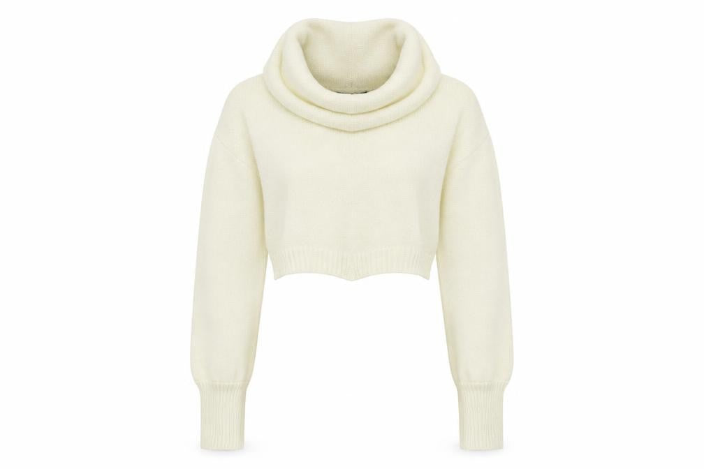 PRETTYLITTLETHING  Womens Ivory   Pullover Jumper Size M