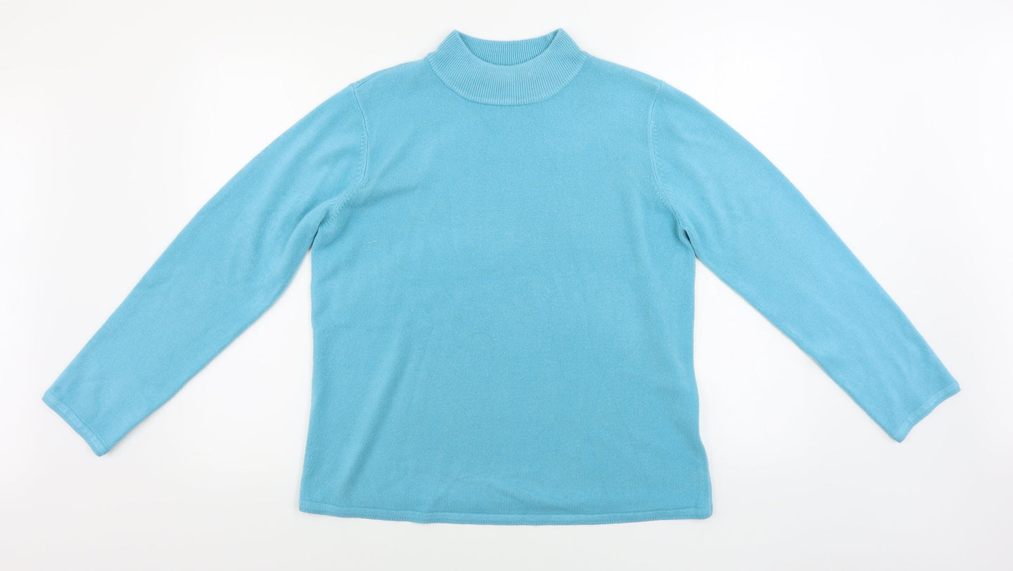 BM  Womens Blue   Pullover Jumper Size 10
