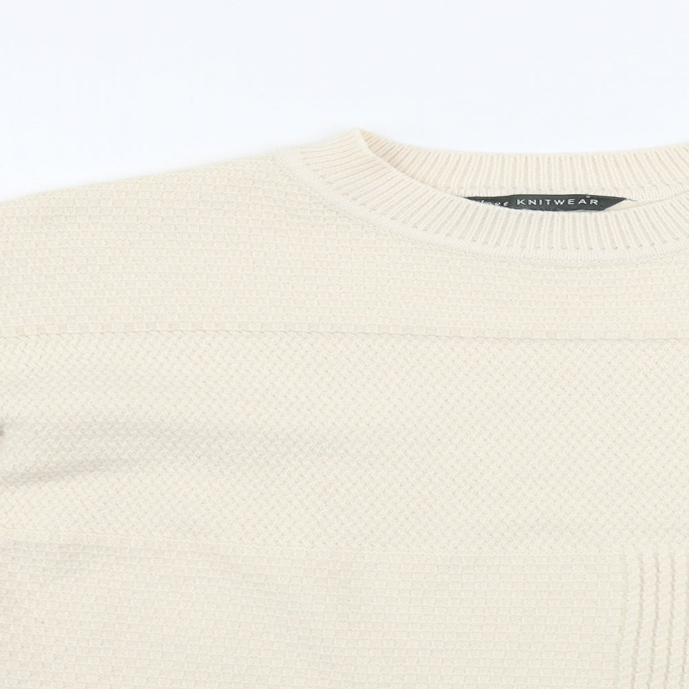 Bonmarché Womens Beige   Pullover Jumper Size 12