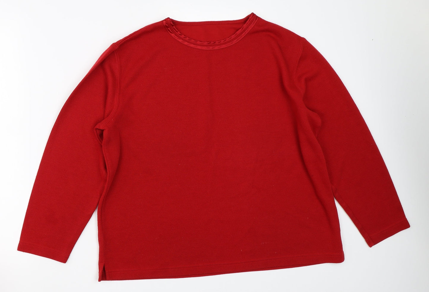 Preworn Womens Red   Pullover Jumper Size L