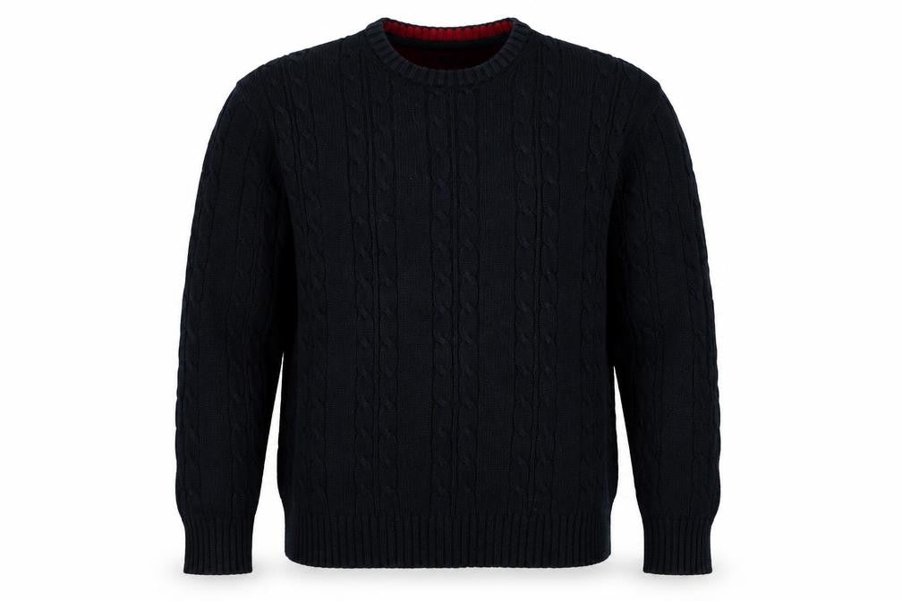 Avenue Mens Blue   Pullover Jumper Size L