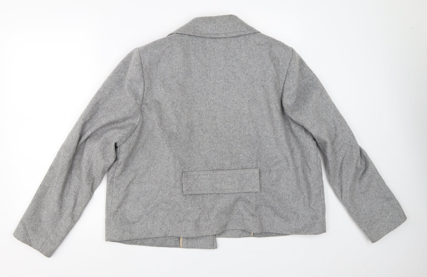 Marks and Spencer Womens Grey   Overcoat Coat Size 18