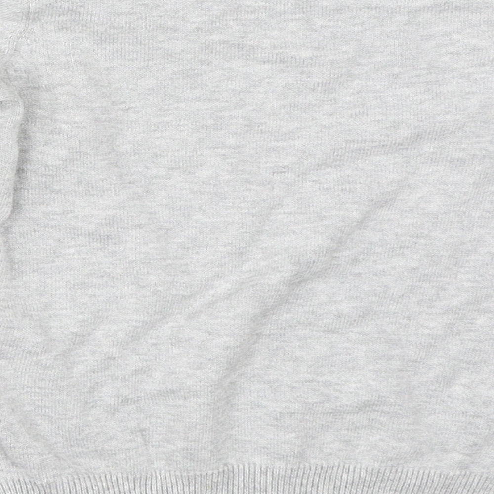 H&M Girls Grey   Pullover Jumper Size 5-6 Years