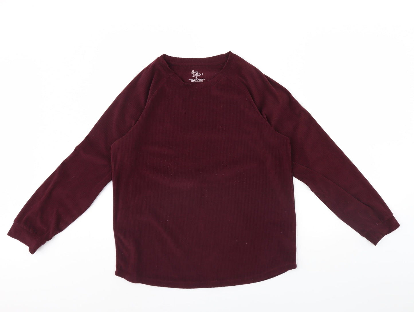 Love to lounge Womens Red   Pullover Jumper Size S