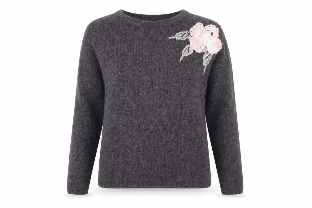 Damart Womens Grey   Pullover Jumper Size 10