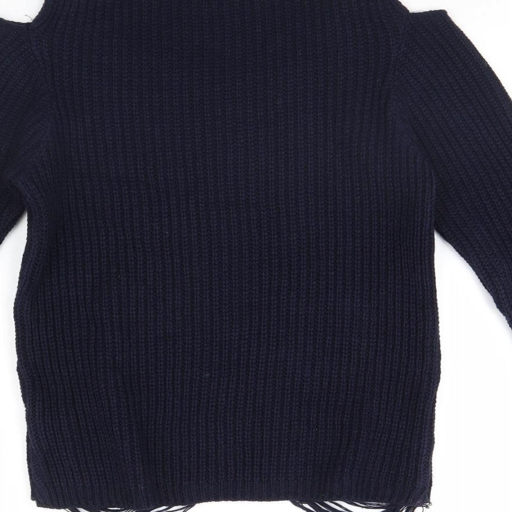 Select Womens Blue   Pullover Jumper Size 8