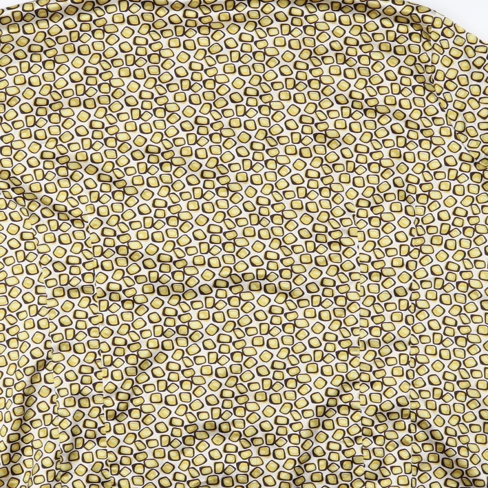 BM Womens Gold Polka Dot  Top Pyjama Top Size 24