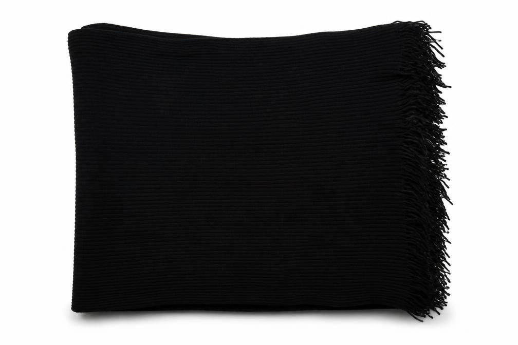 Preworn Womens Black    Shawl/Wrap