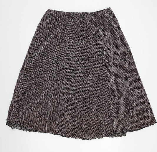 Citrus Womens Pink   A-Line Skirt Size 14