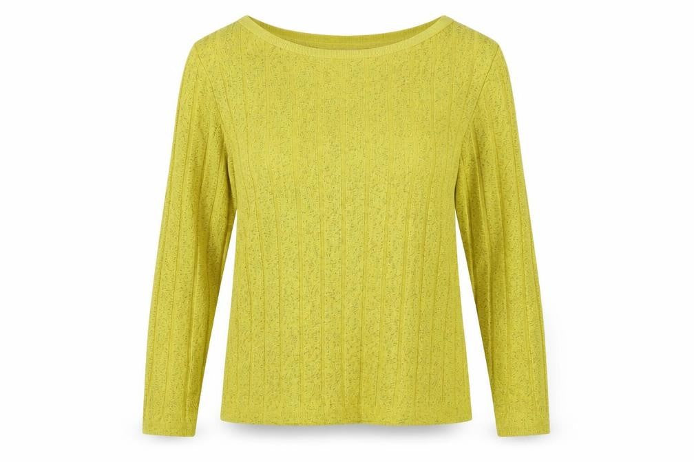 M&S Womens Yellow   Pullover Jumper Size 12