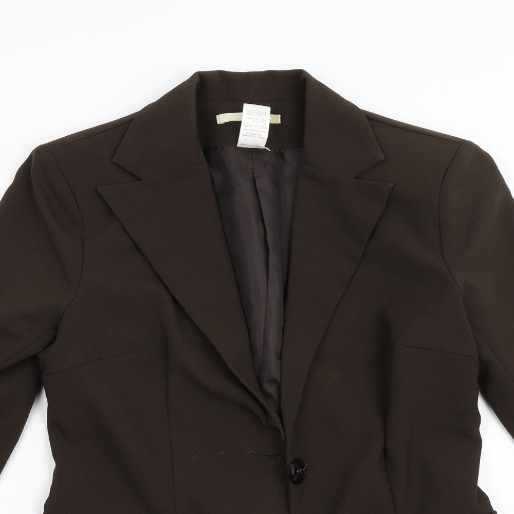 Preworn Womens Red   Jacket Blazer Size 10