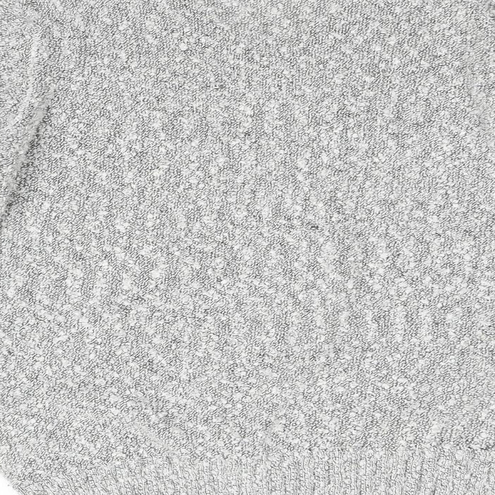 Isle Womens Grey  Knit Pullover Jumper Size M