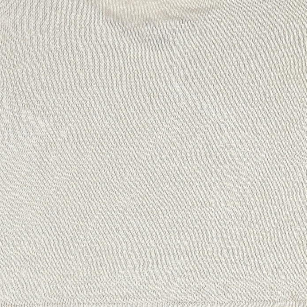 Lakeland Womens Beige  Knit Pullover Jumper Size 14