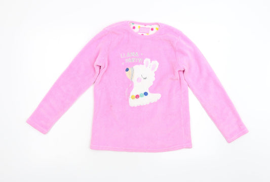 Primark Girls Pink Solid  Top Pyjama Top Size 11-12 Years