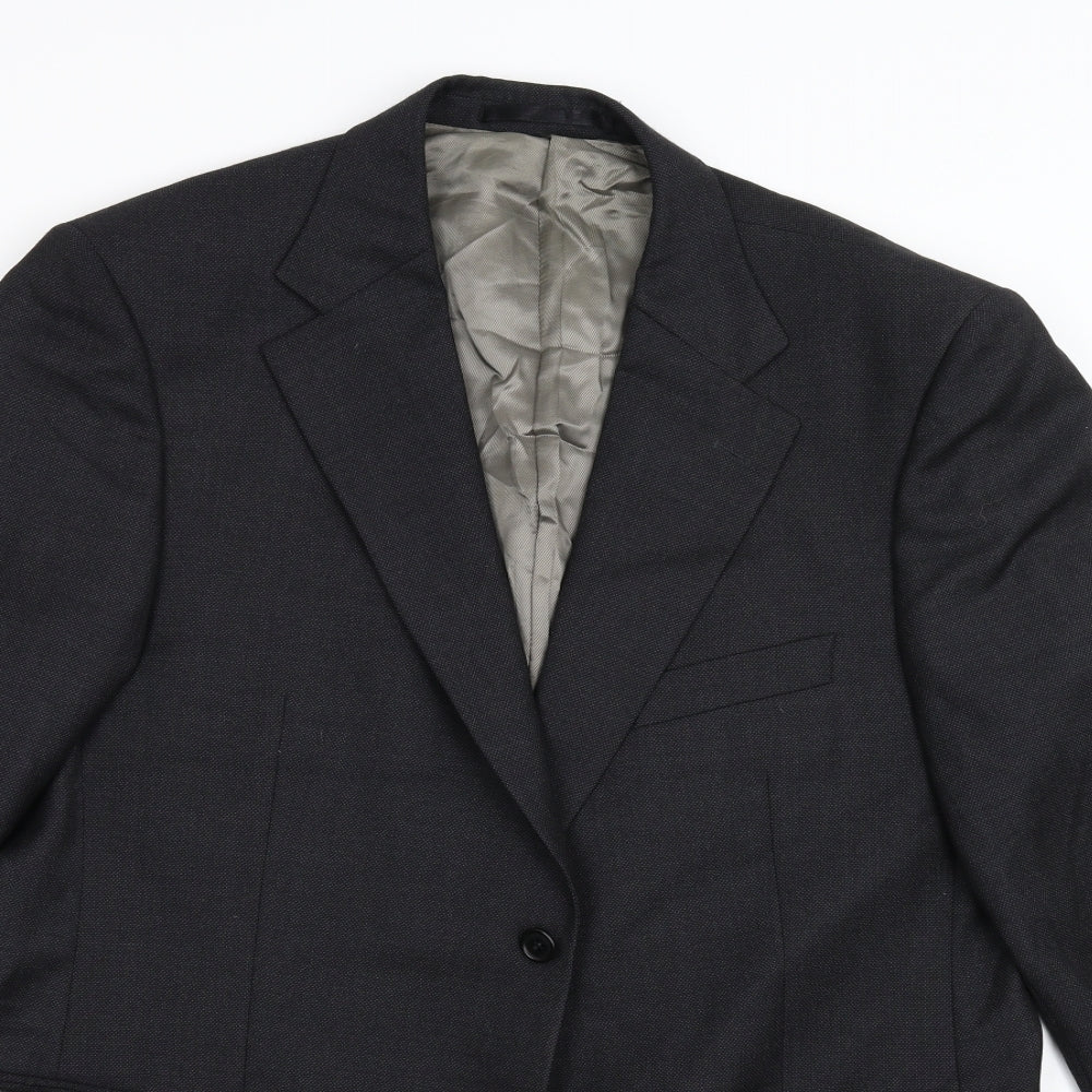 Preworn Mens Grey   Jacket Suit Jacket Size 42