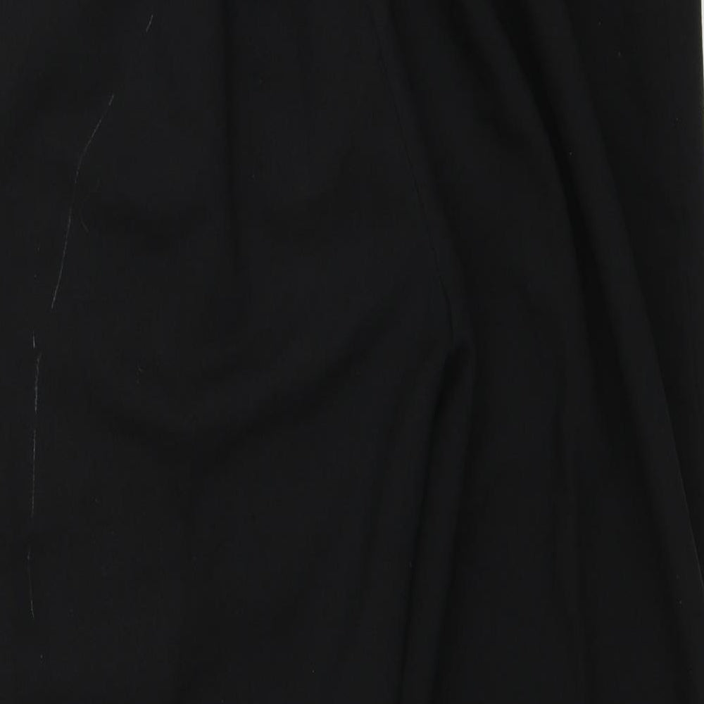 Preworn Womens Black   Capri Trousers Size 18 L23 in