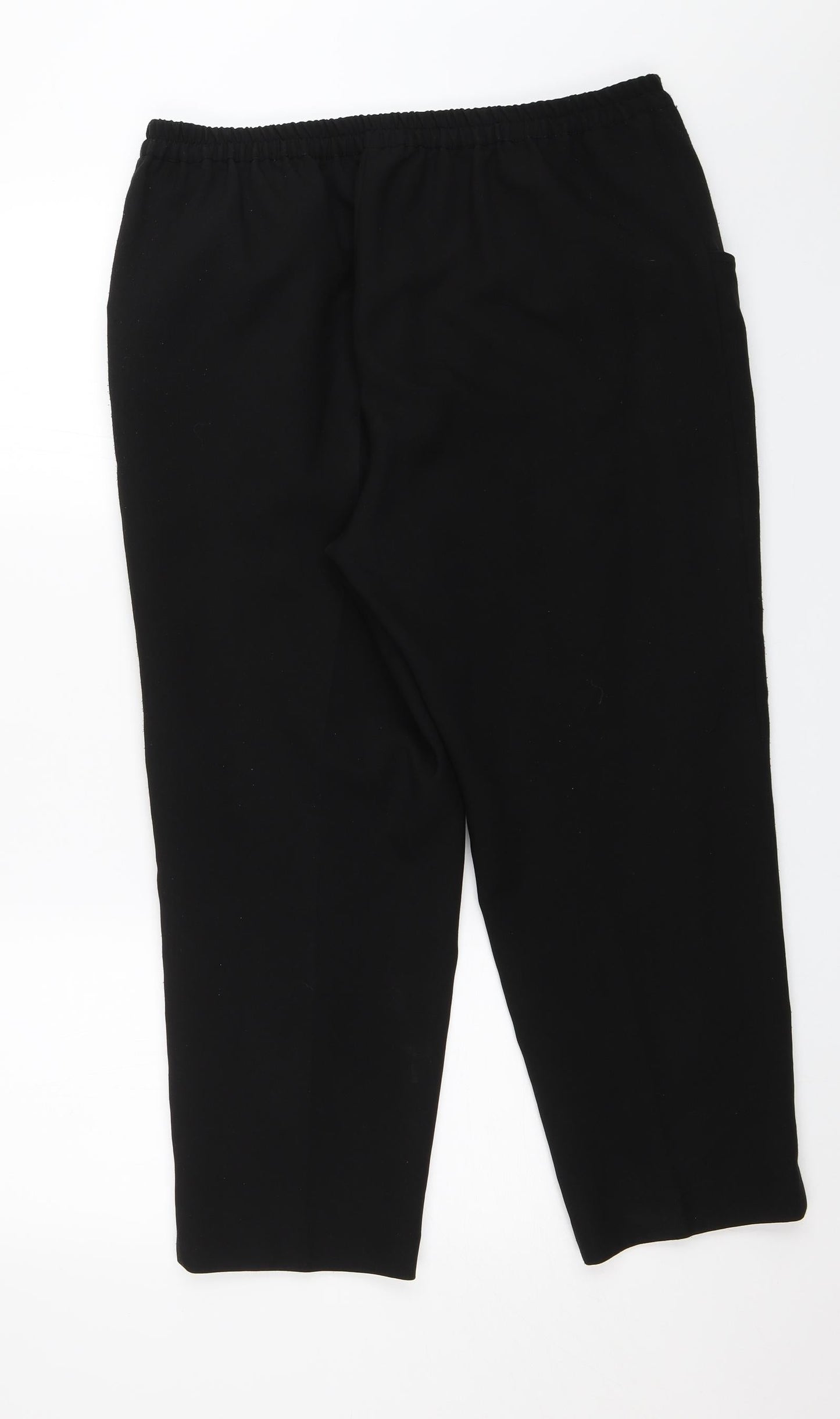 Special Collection Womens Black   Capri Trousers Size 18 L24 in