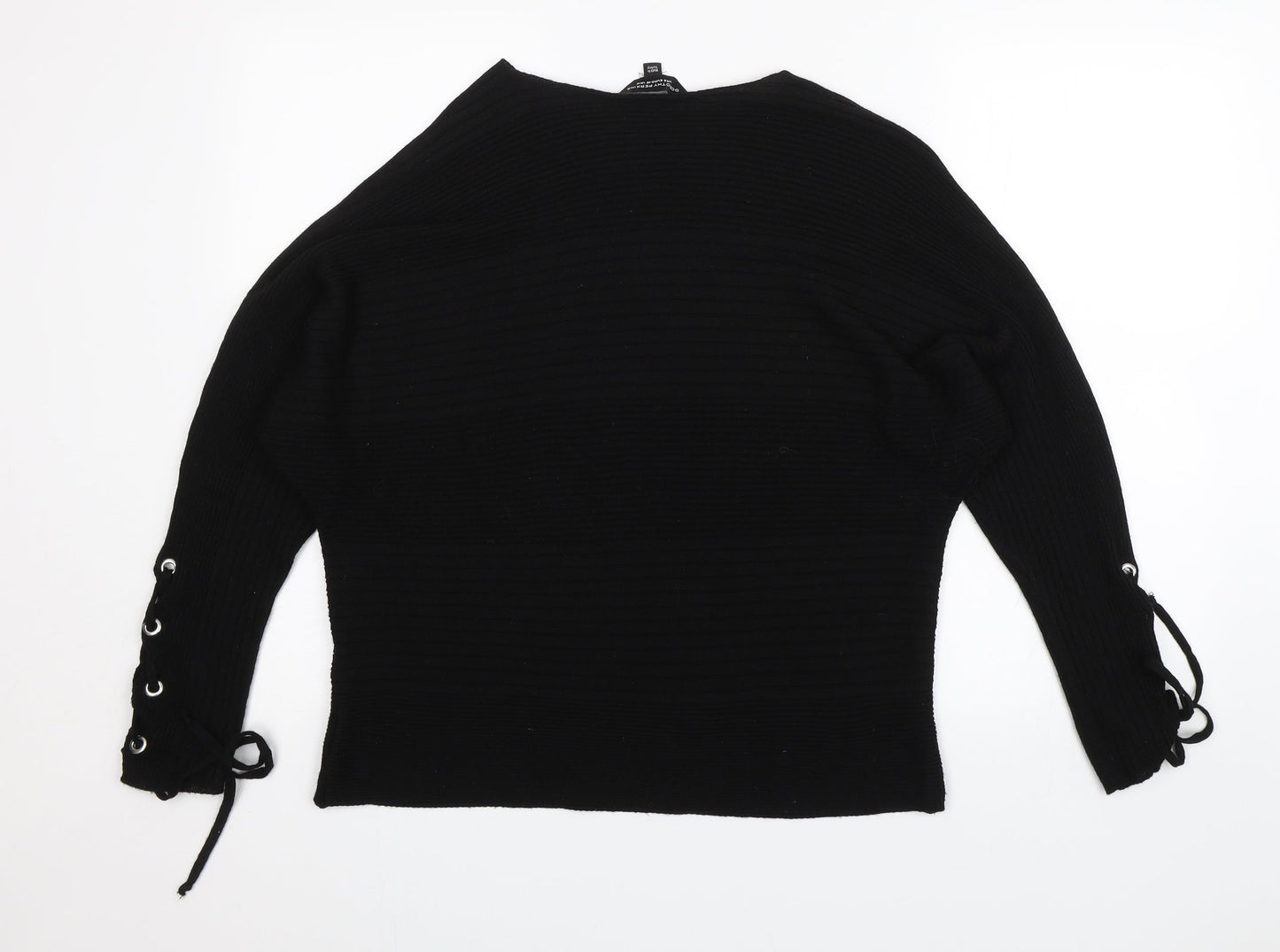 Dorothy Perkins Womens Black   Pullover Jumper Size 12