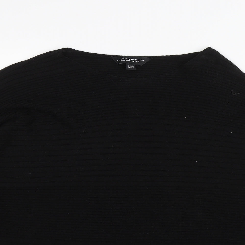 Dorothy Perkins Womens Black   Pullover Jumper Size 12