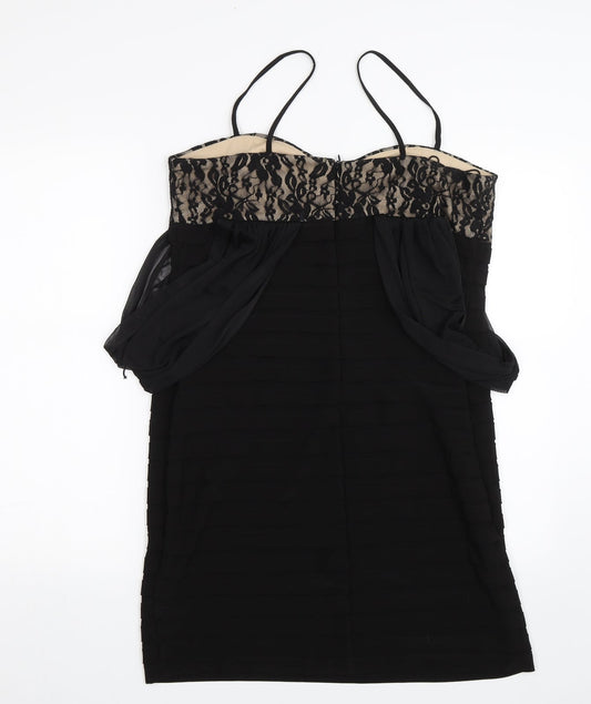 Scarlet Nite Womens Black   Mini  Size 12