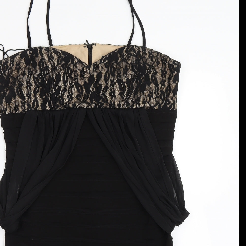 Scarlet Nite Womens Black   Mini  Size 12