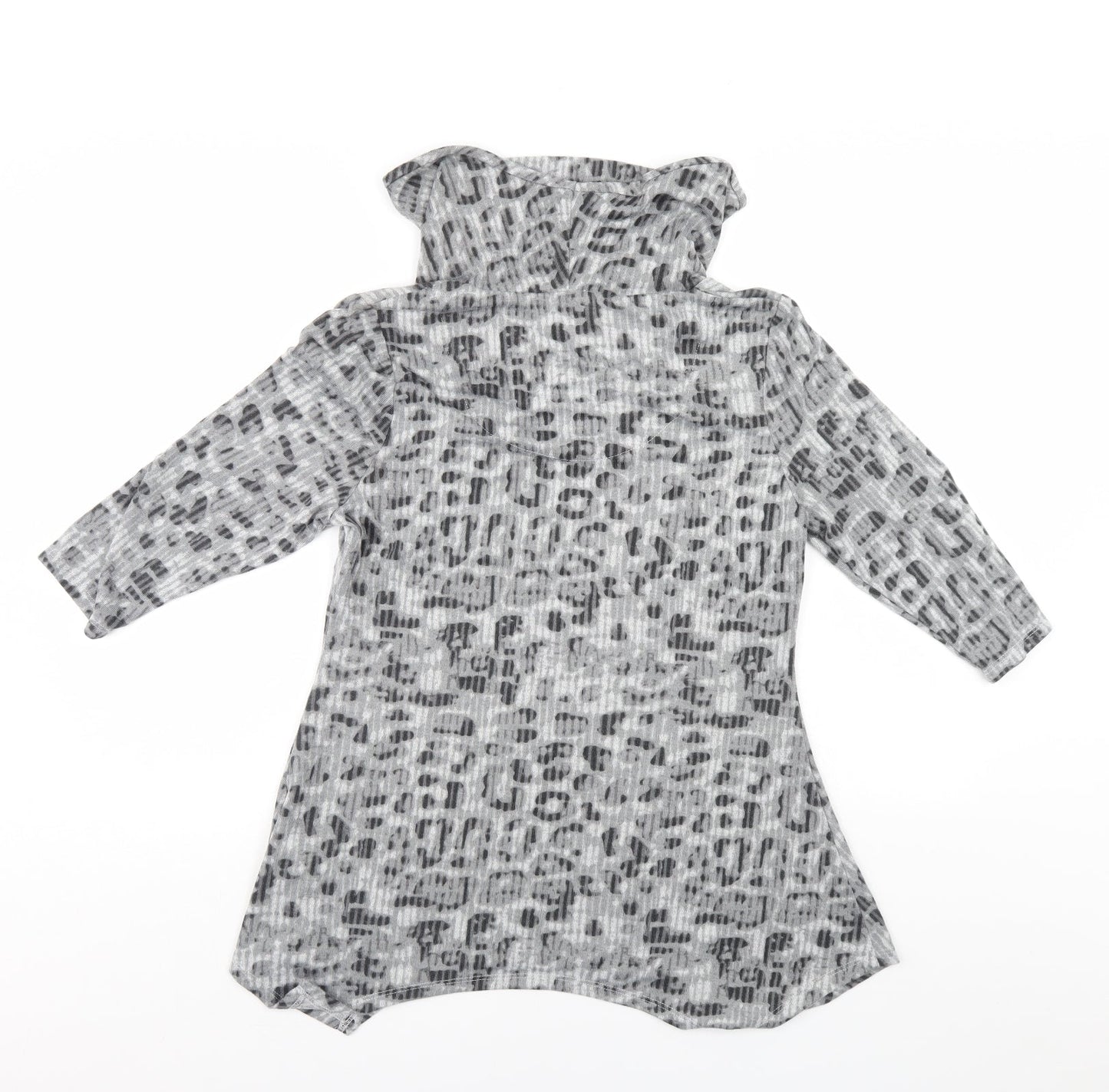 TIGI Womens Grey   Tunic Jumper Size 10