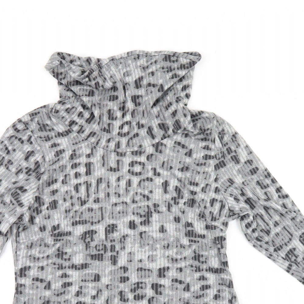 TIGI Womens Grey   Tunic Jumper Size 10