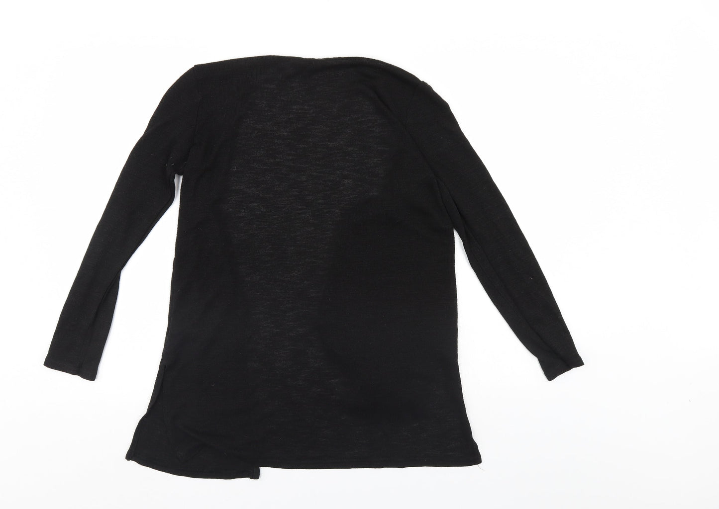 Divided Womens Black   Pullover Jumper Size S