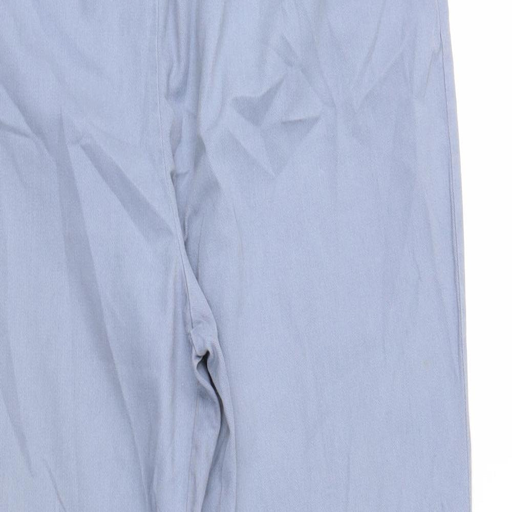 Amber Womens Blue   Trousers  Size 16 L26 in