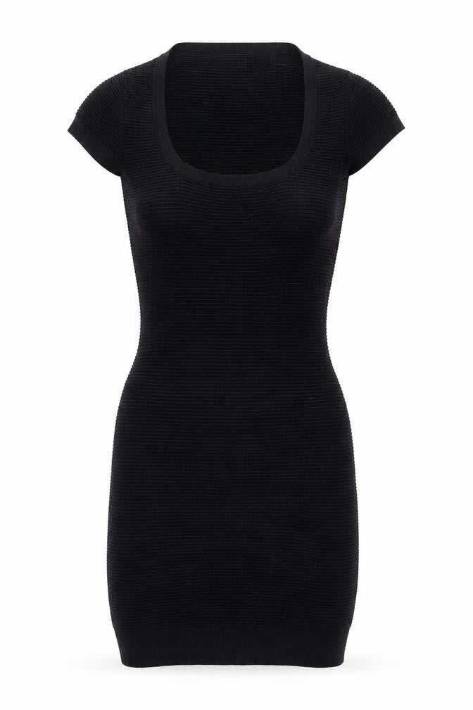 French Connection Womens Black Striped  Mini  Size 8