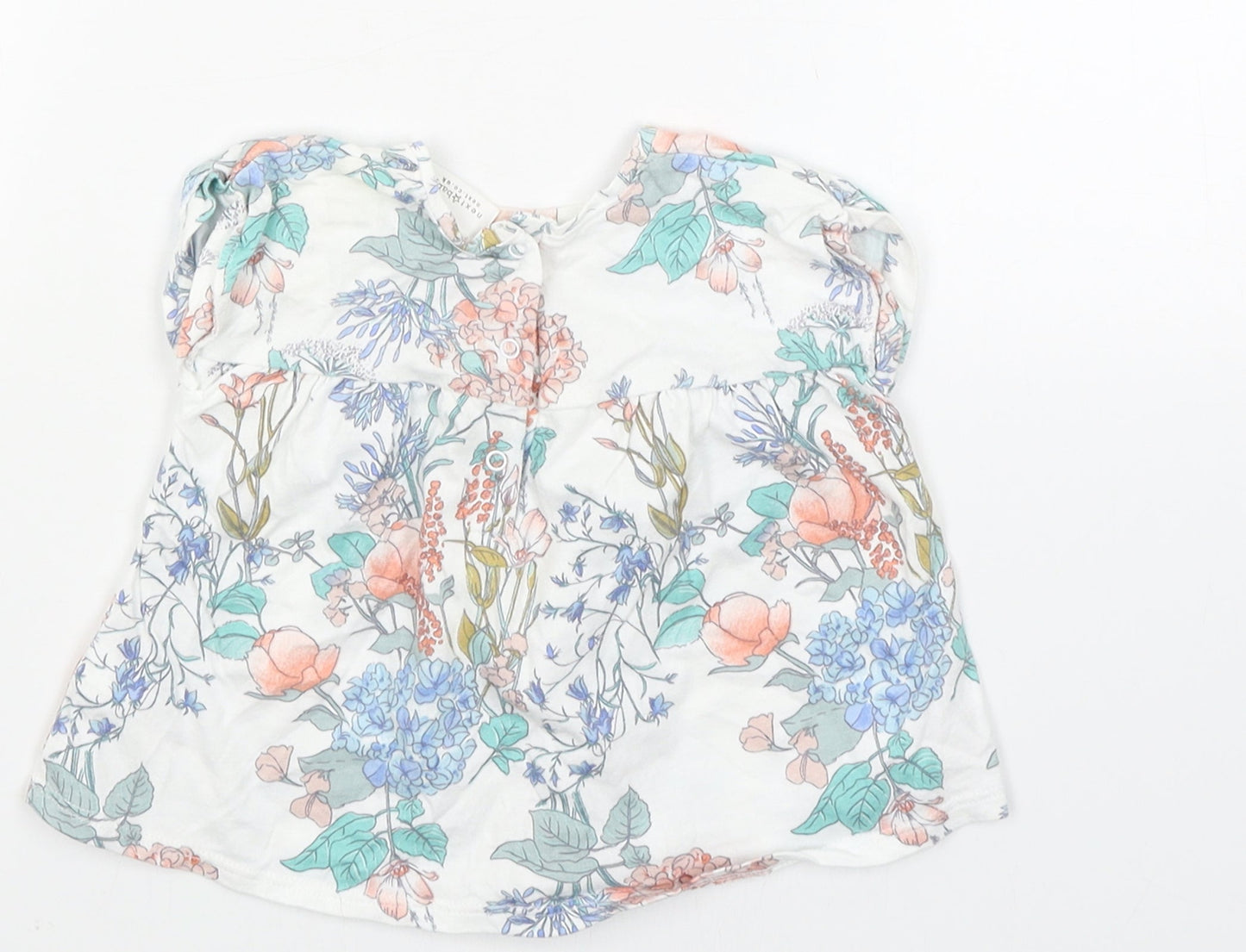 NEXT Girls White Floral  A-Line  Size 3-6 Months