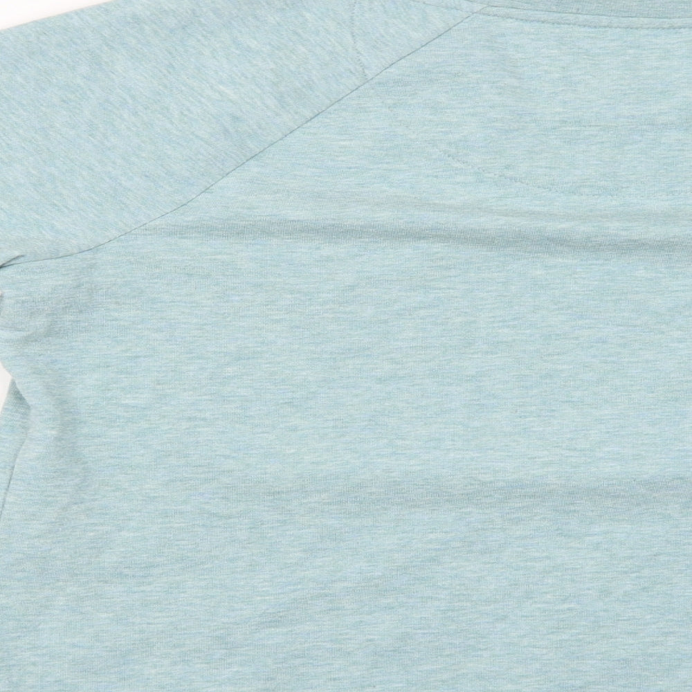 TU Womens Green   Pullover Jumper Size 14  - Snow Fun