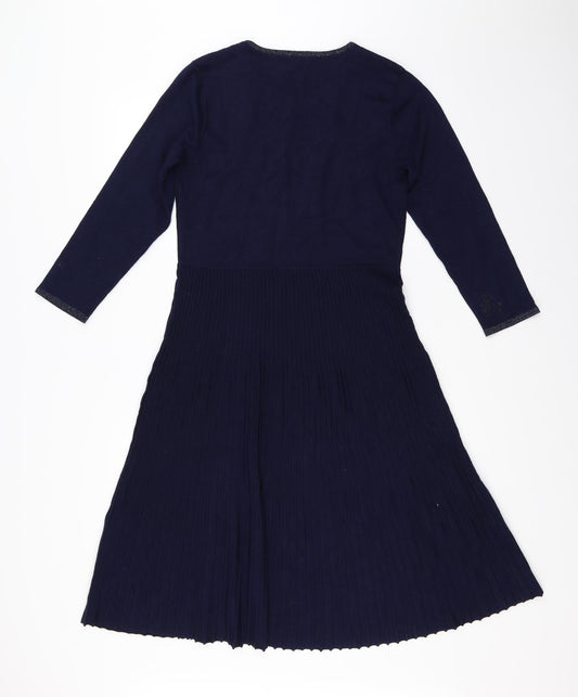 Roman Womens Blue   Shift  Size 10