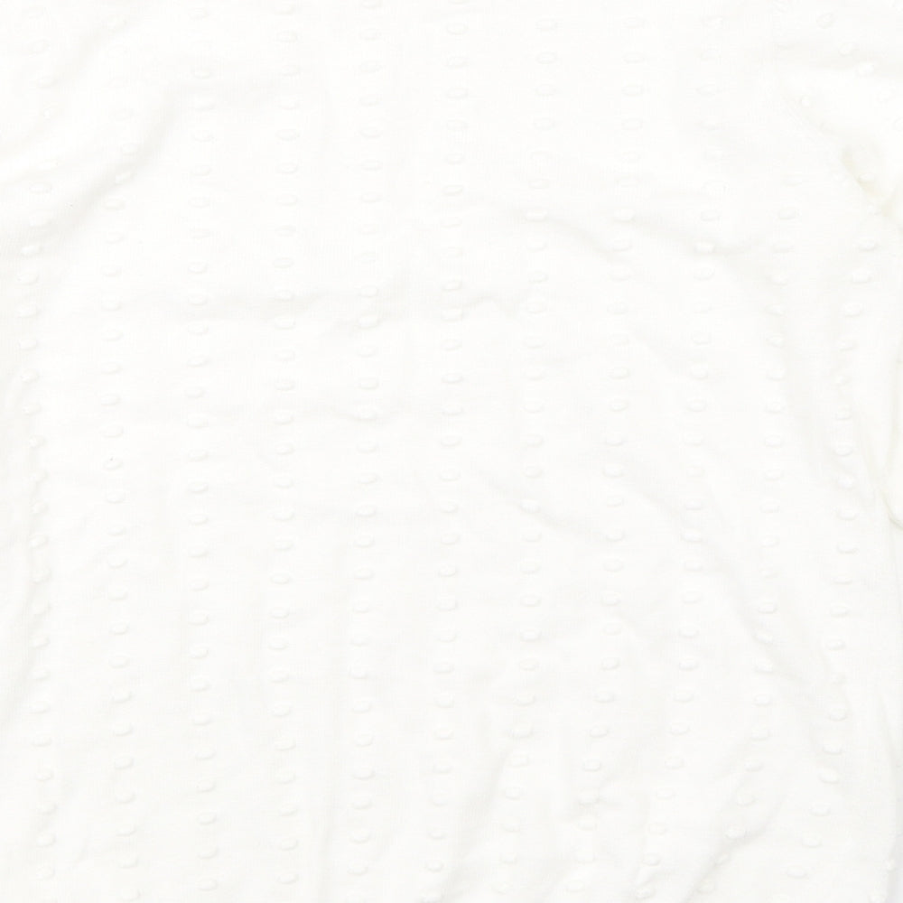 TU Womens White   Pullover Jumper Size 10