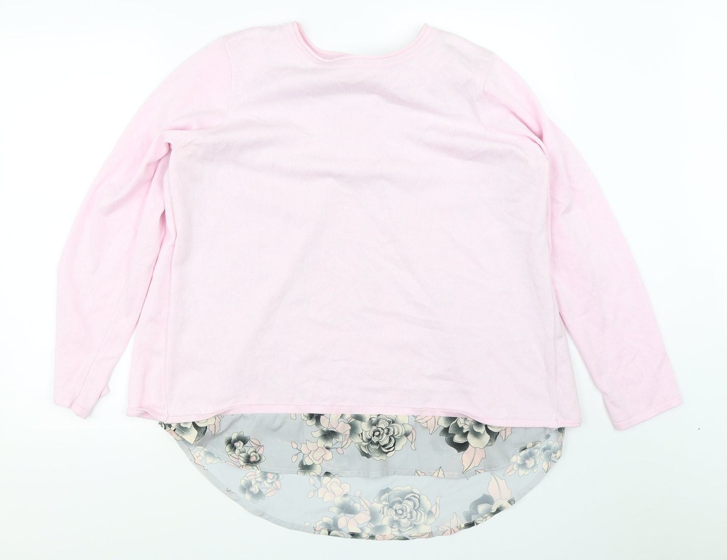 Bonmarché Womens Pink   Pullover Jumper Size M