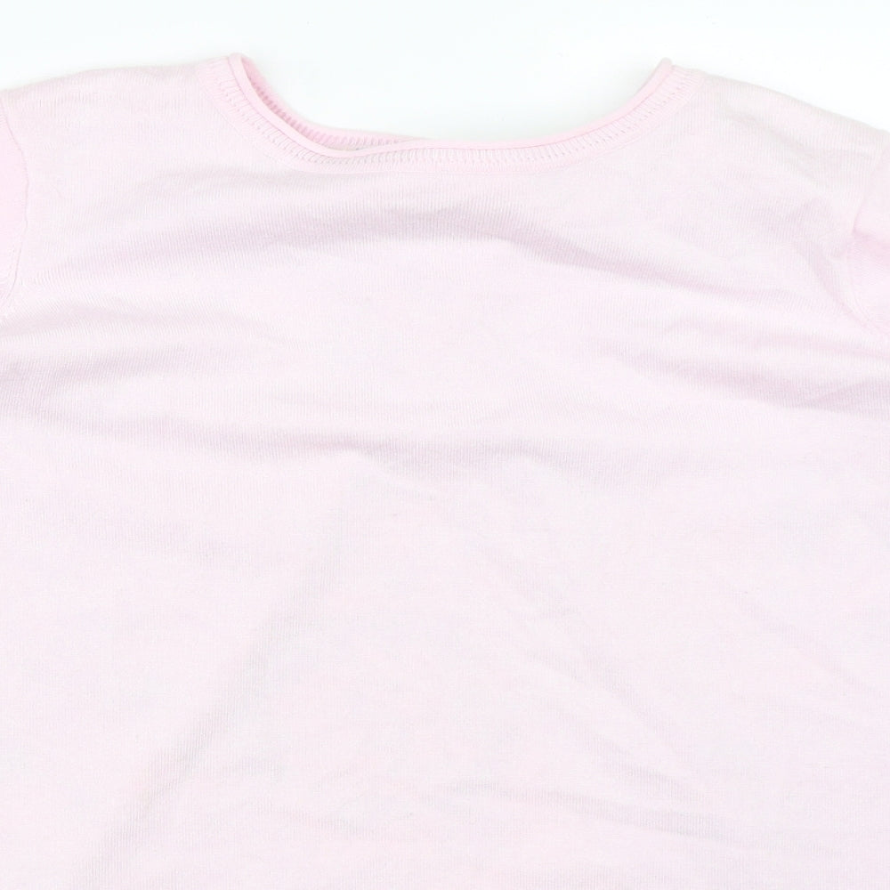 Bonmarché Womens Pink   Pullover Jumper Size M