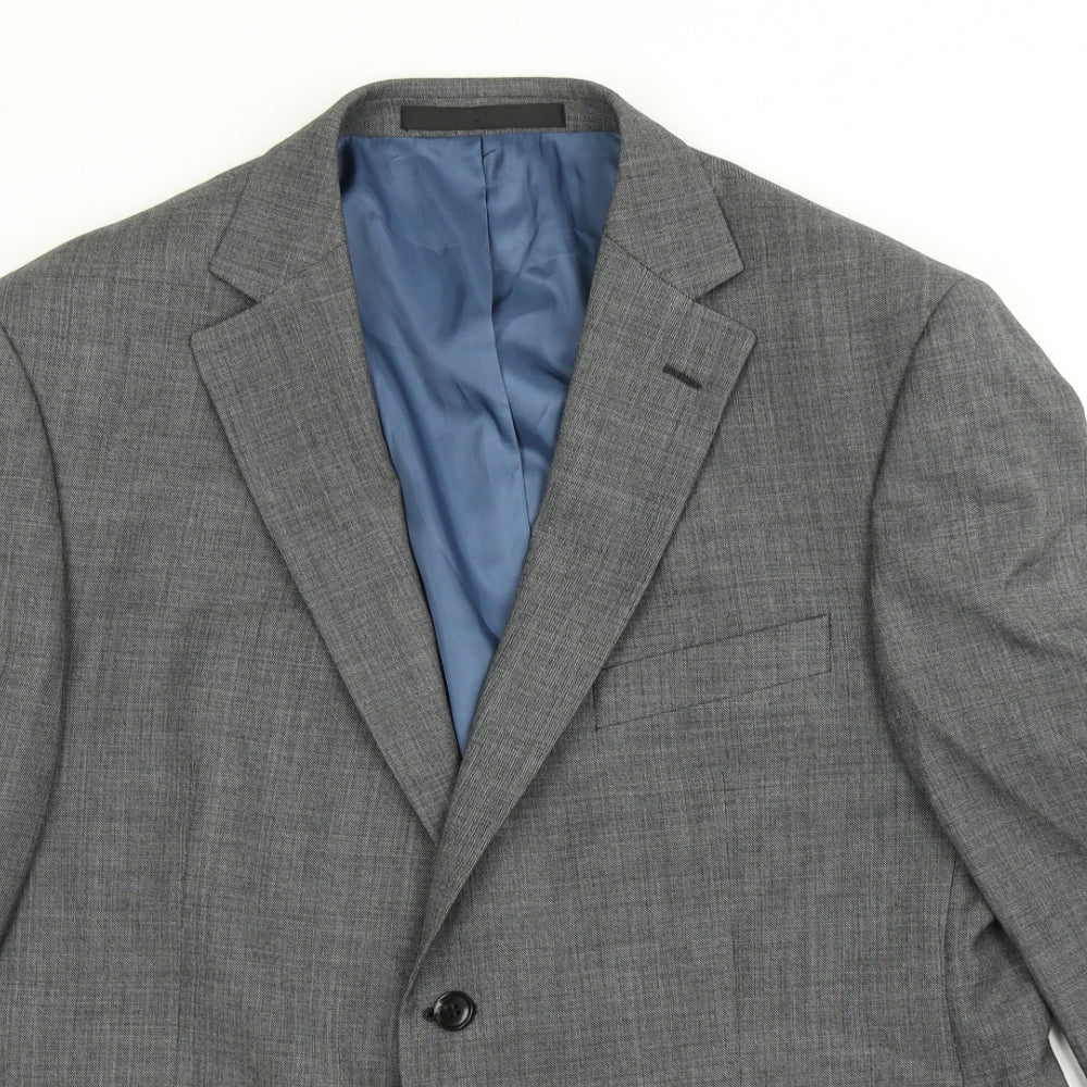 M&S Mens Grey   Jacket Blazer