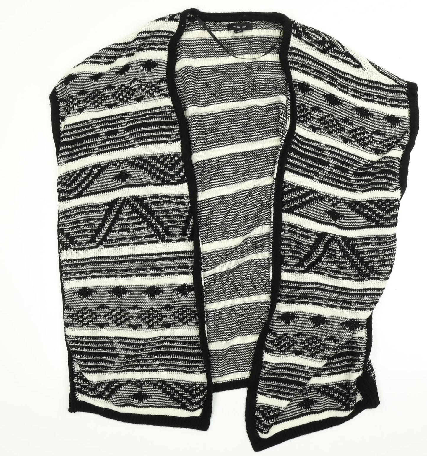 Atmosphere Womens Multicoloured Striped  Shrug Jumper Size 6
