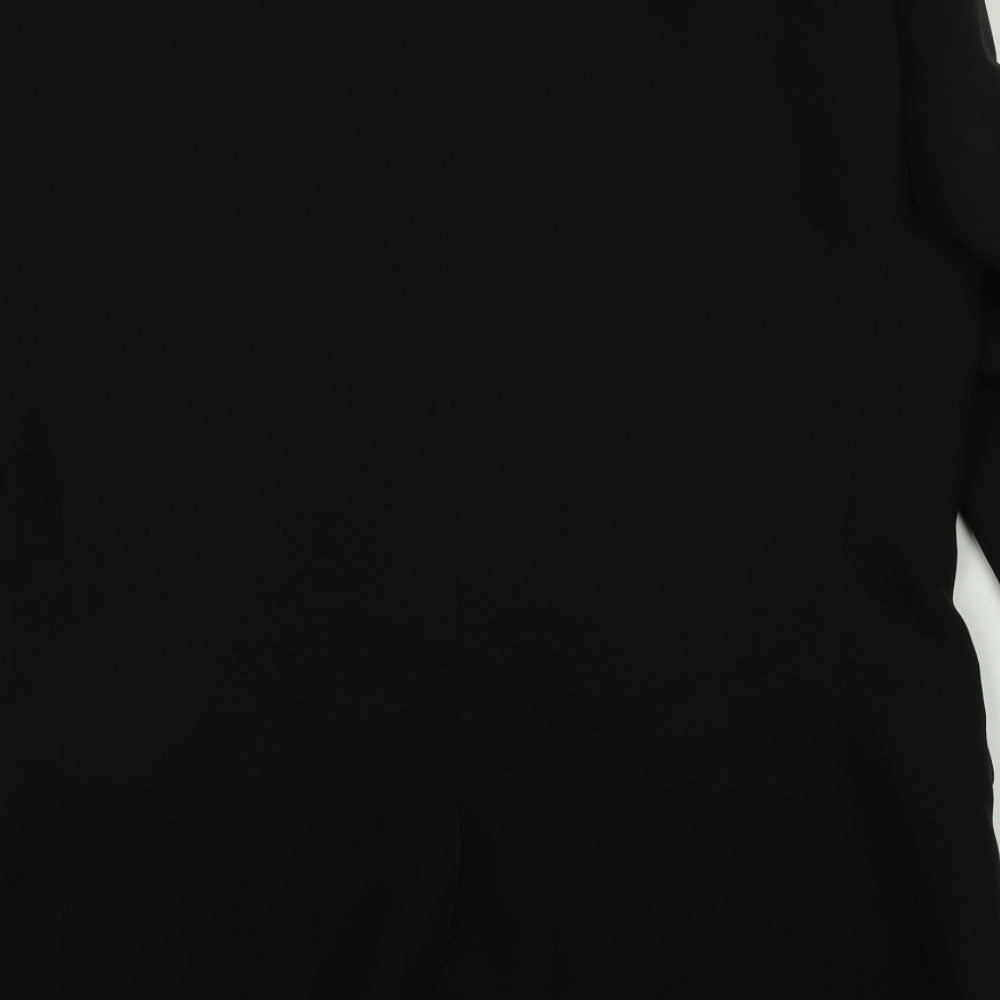 T&W Mens Black   Jacket Suit Jacket