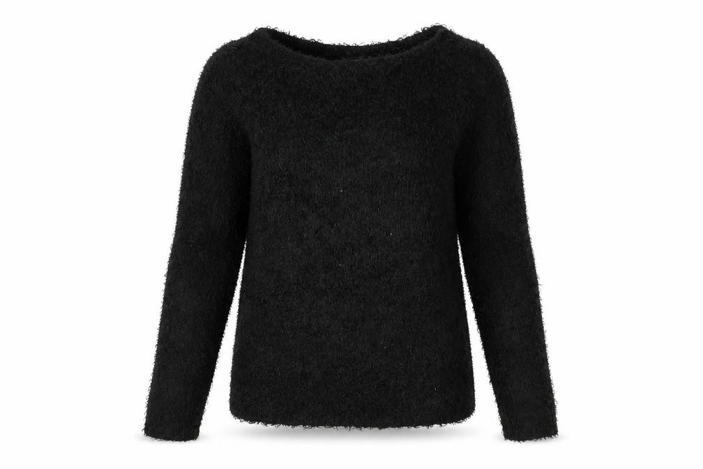 Divided Womens Black   Pullover Jumper Size M