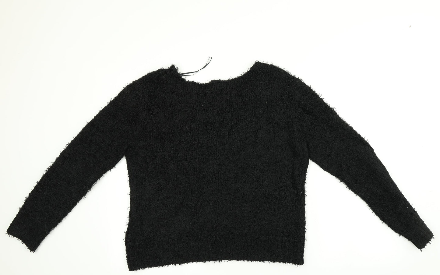 Divided Womens Black   Pullover Jumper Size M